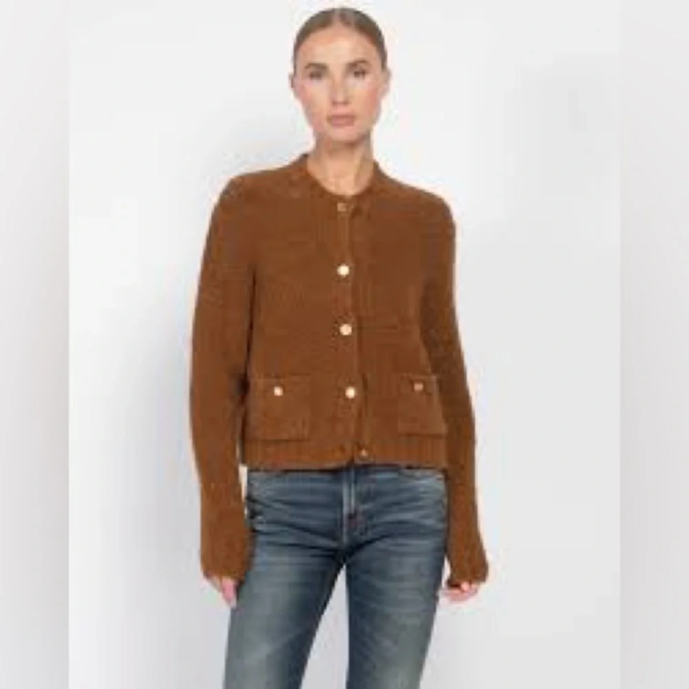 Frame Patch Pocket Cardigan (XS) - Picture 3 of 9